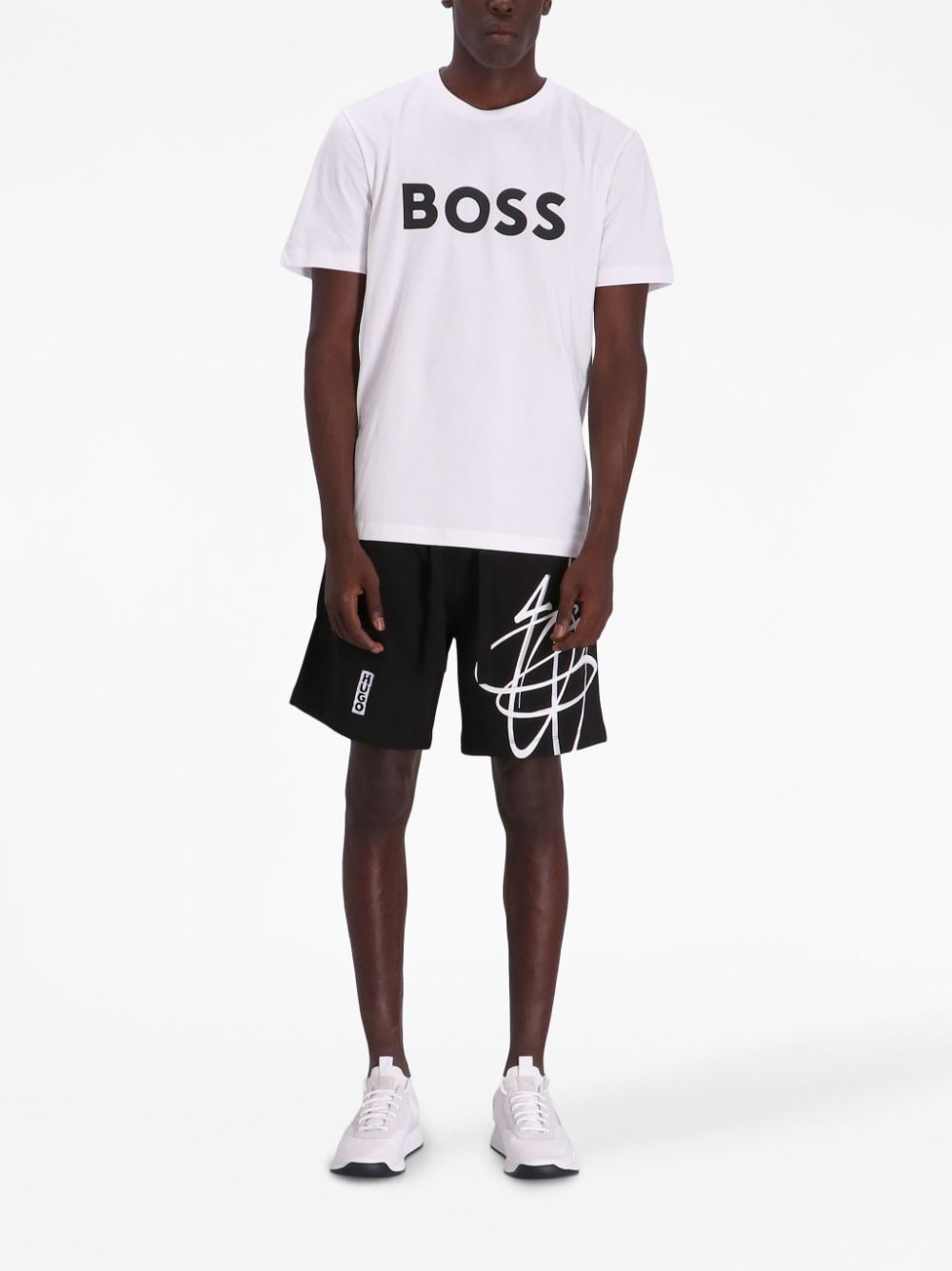logo-print cotton T-shirt - 2