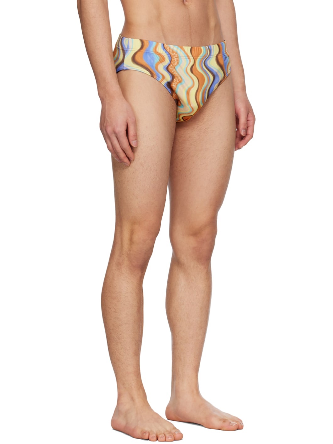 Multicolor Le Raphia 'Le Slip De Bain' Swim Briefs - 2
