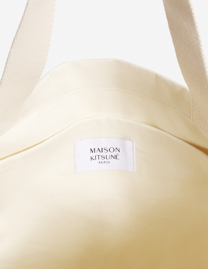 MAISON KITSUNE HANDWRITING TOTE 4