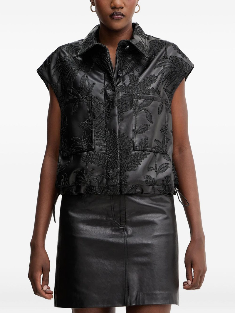 floral-embroidery gilet 1