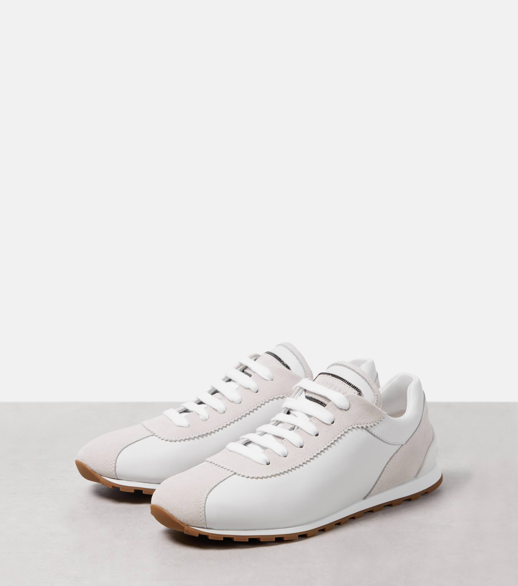 Leather sneakers - 4