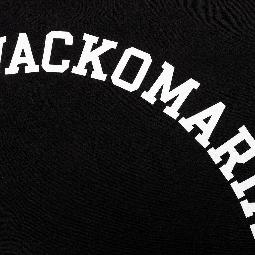 WASHED HEAVYWEIGHT CREWNECK T-SHIRT TYPE 5 - BLACK - 4
