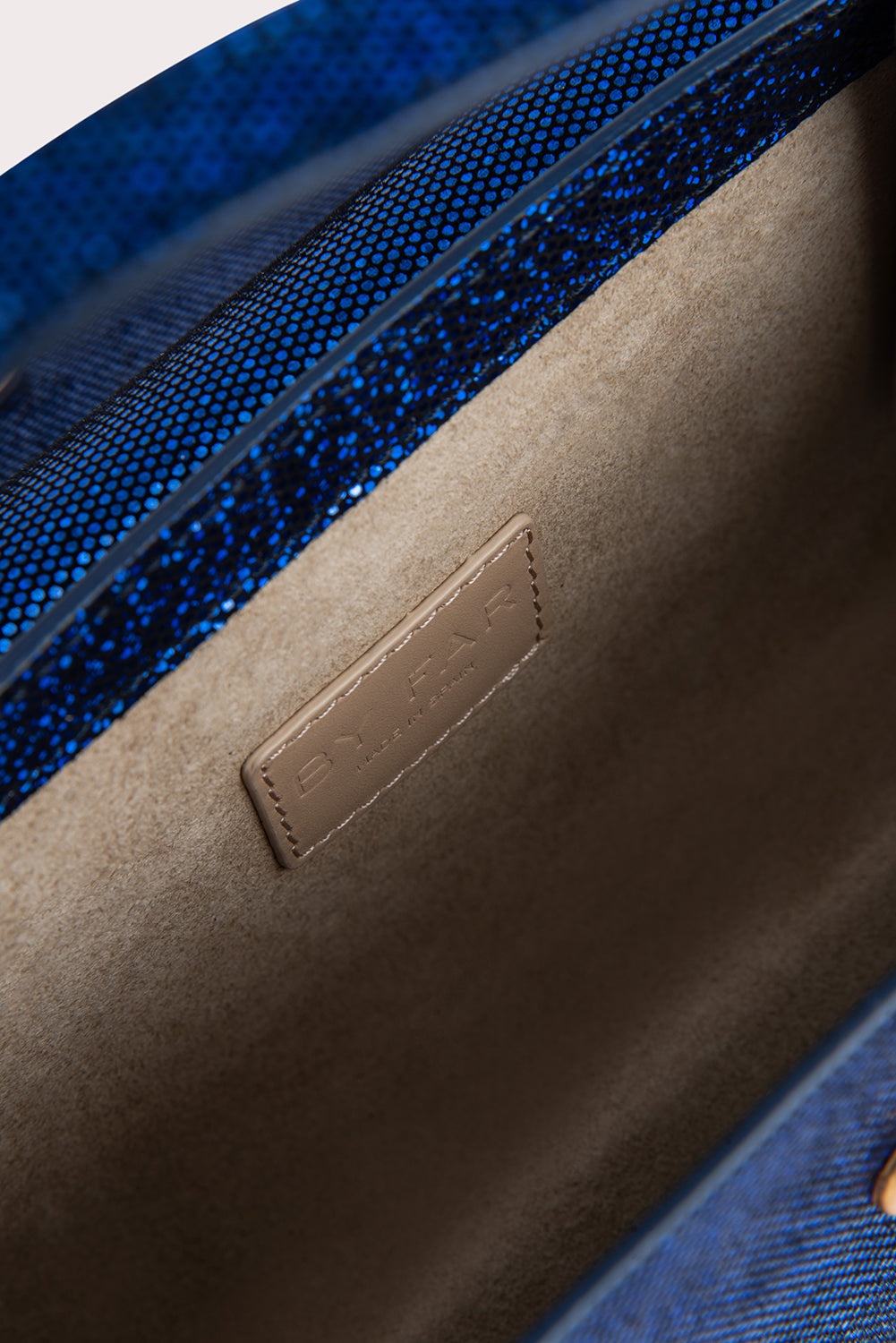 Fran Blue Disco Dot Leather - 6