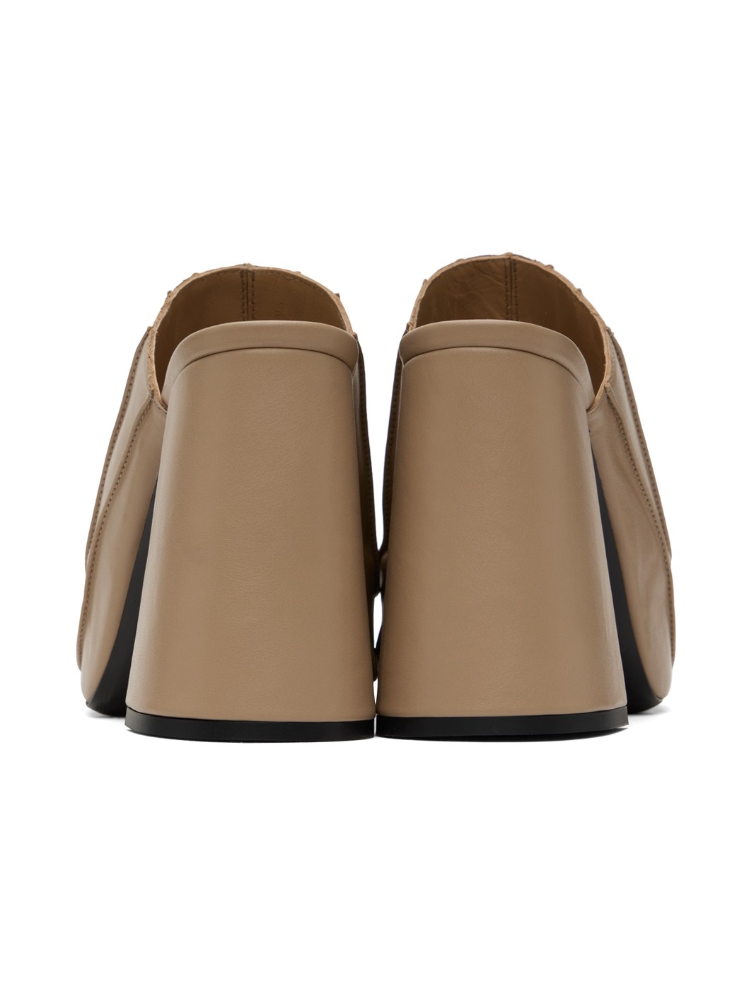 SSENSE Exclusive Tan Brad Heeled Sandals - 2