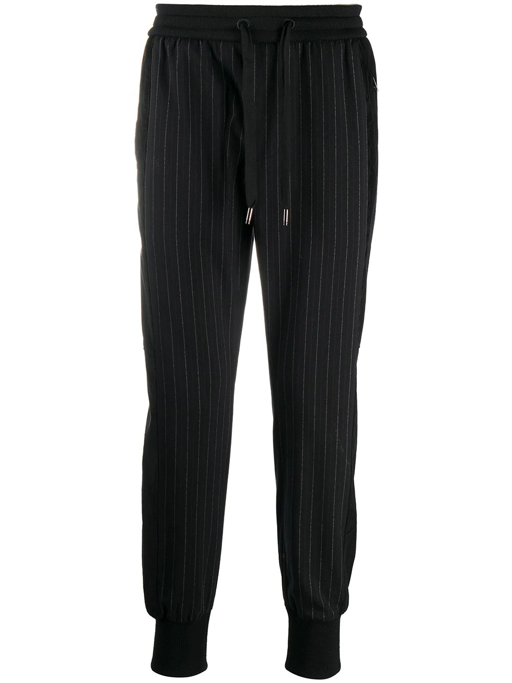 pinstripe slim-fit trackpants - 1