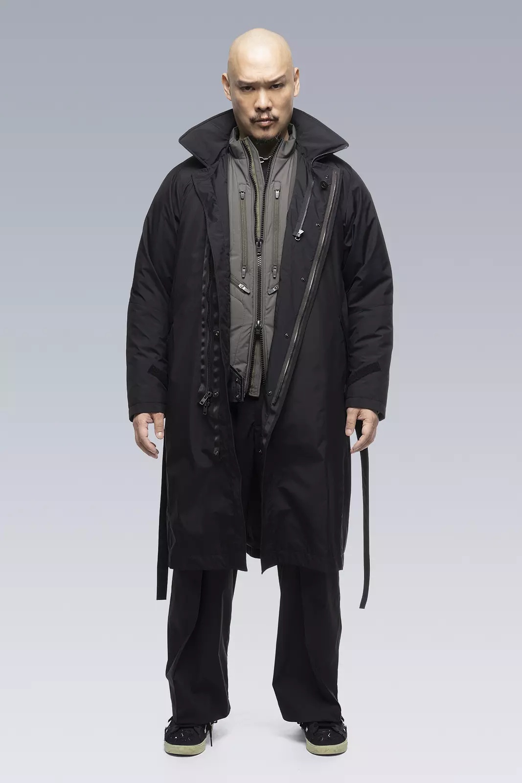 J99U-WS 2L Gore-Tex Infinium™ Windstopper® Coat Black - 16