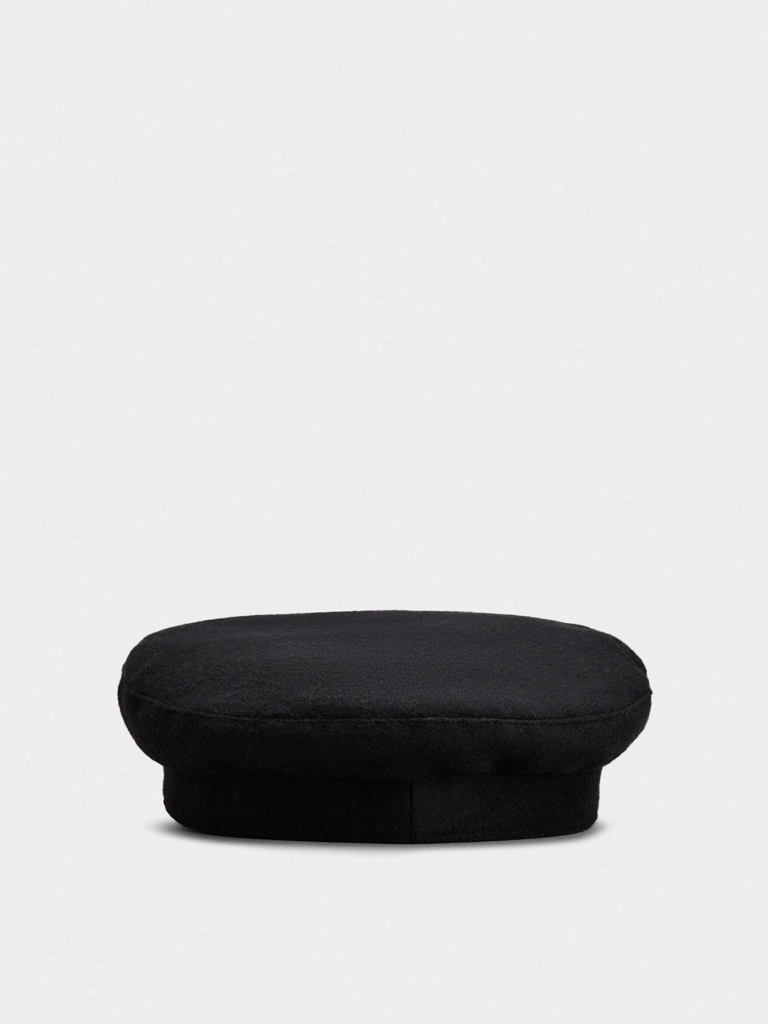 Roger Vivier Broche Vivier Buckle Sailor Cap in Felt