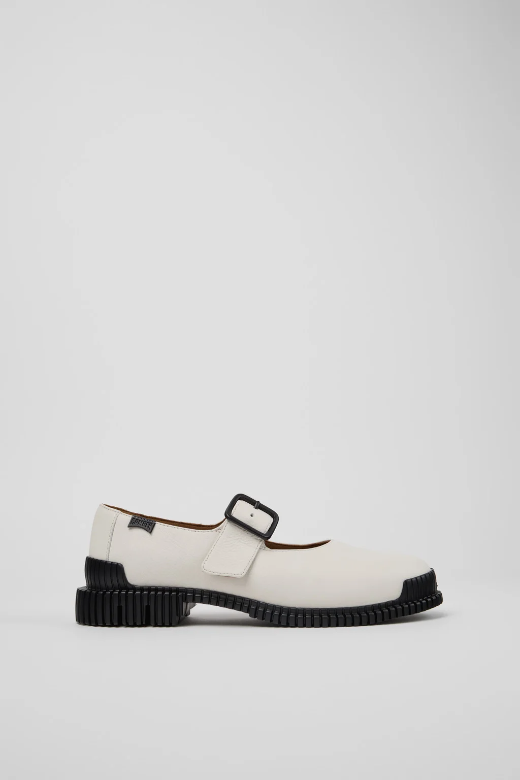 Pix White Leather Shoes for Women. - 1