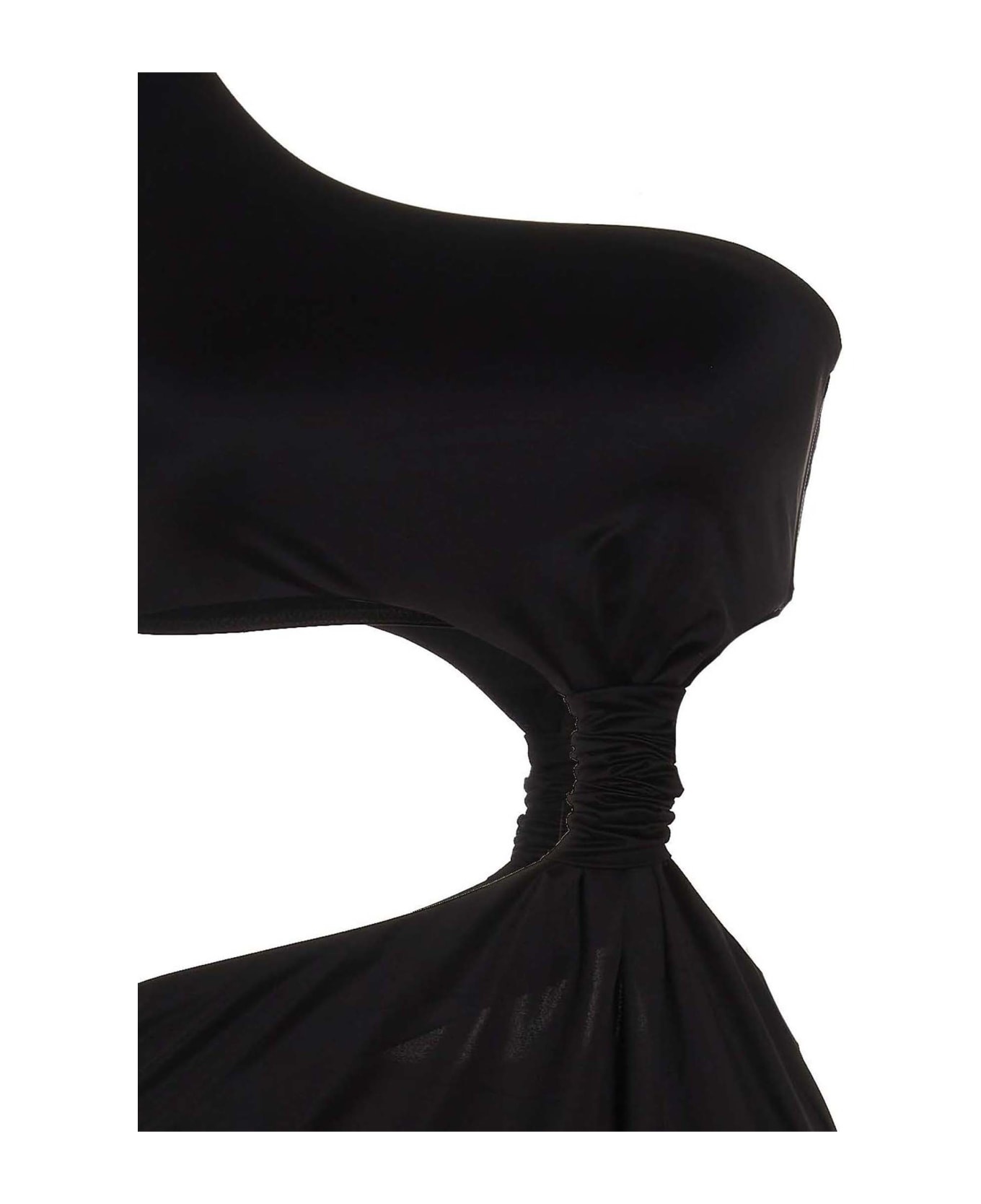 Dress With Denuded Shoulder - 3
