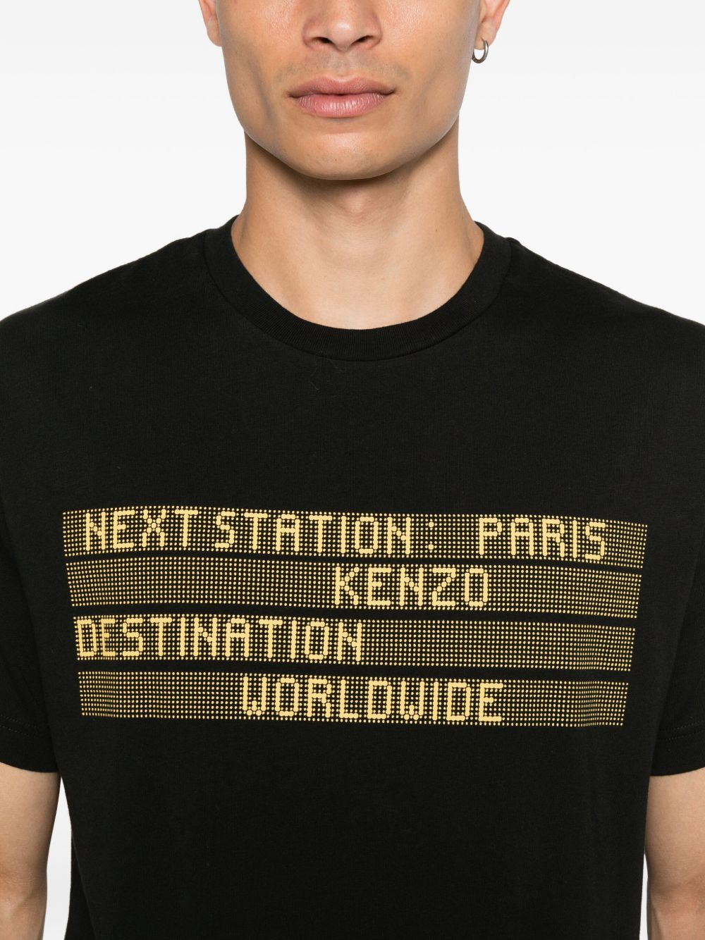 graphic-print cotton T-shirt - 4