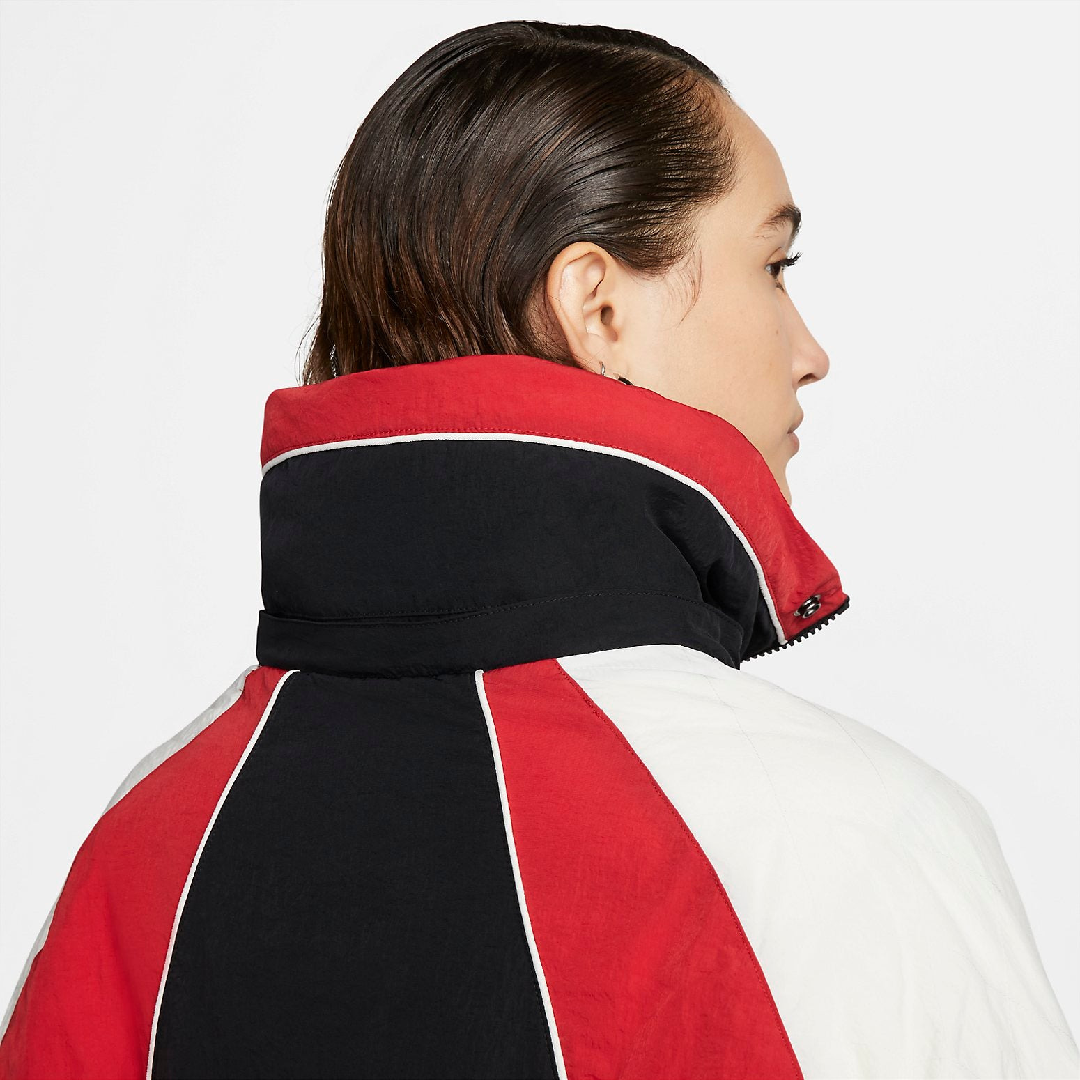(WMNS) Air Jordan Flight Down Parka Jacket 'Red' DH0782-011 - 4