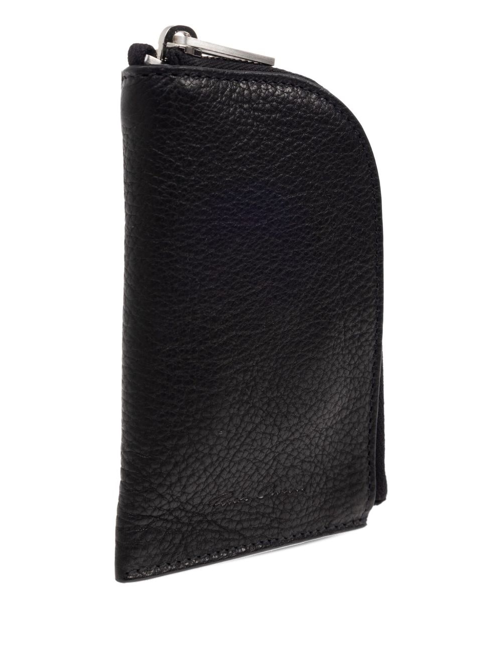 zipped leather coin purse - 2