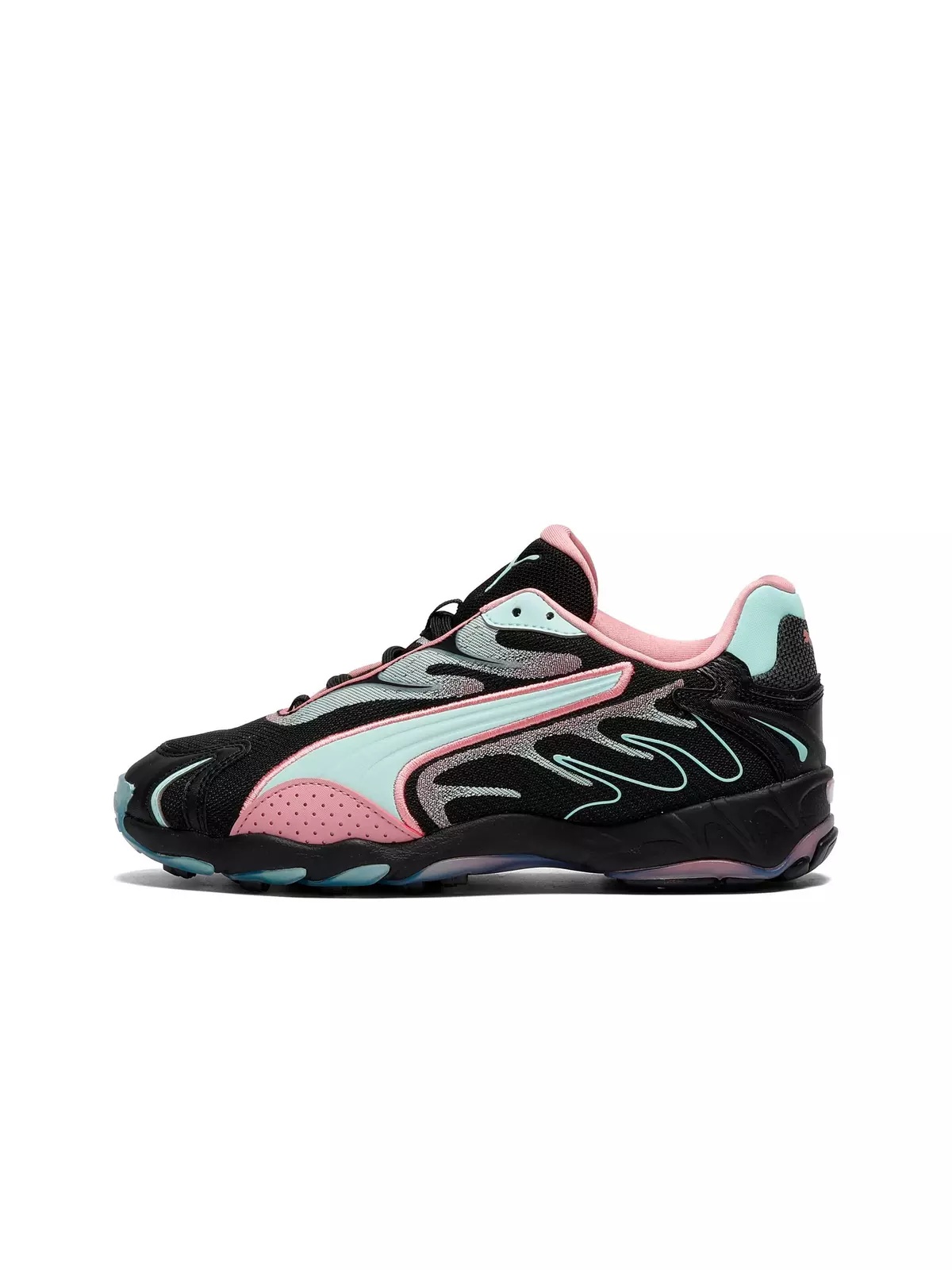 PUMA Inhale Speed Style "PUMA Black/Poised Pink" Women's Shoe - 2
