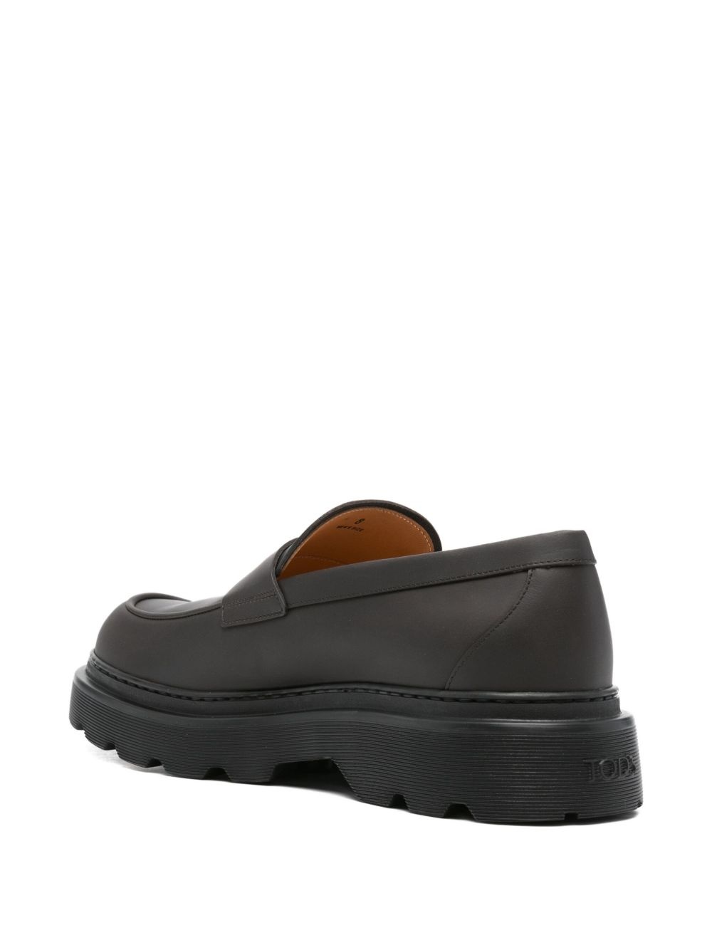 penny-slot chunky loafers - 3
