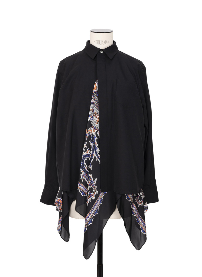 Suiting x Paisley Print Shirt 1