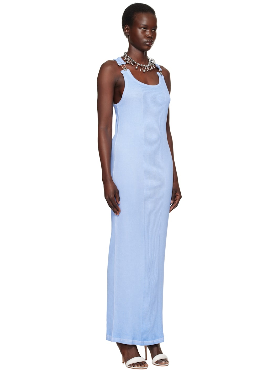 Blue 'The Strapped' Maxi Dress - 2