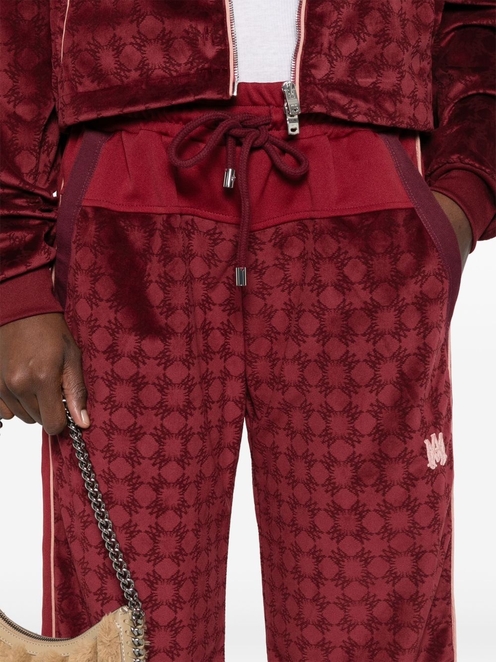 MA-monogram track pants - 5