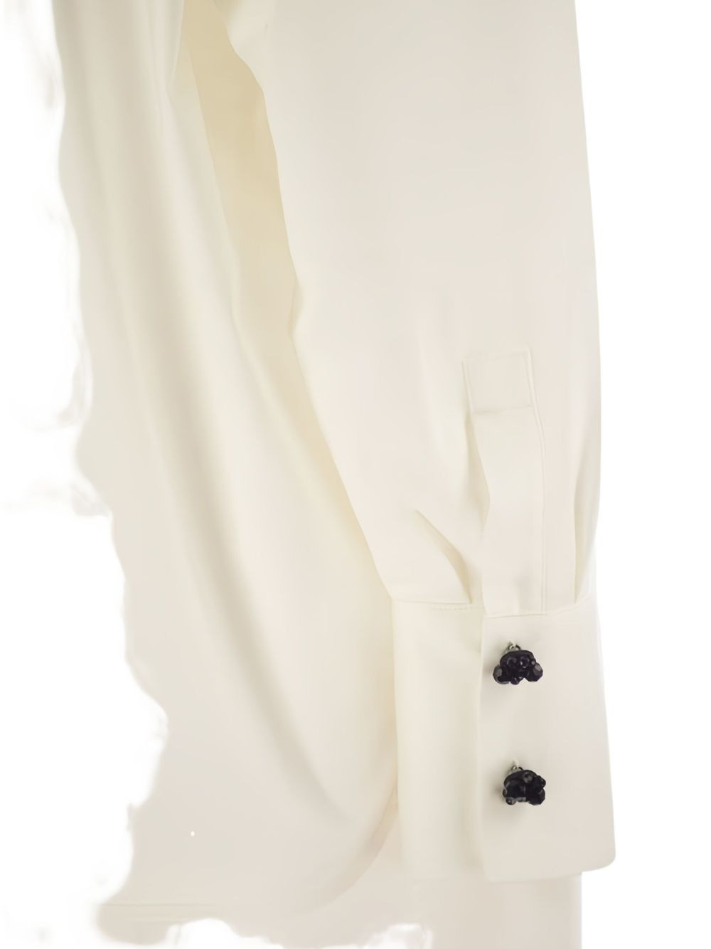 bow-embellishment shirt - 4