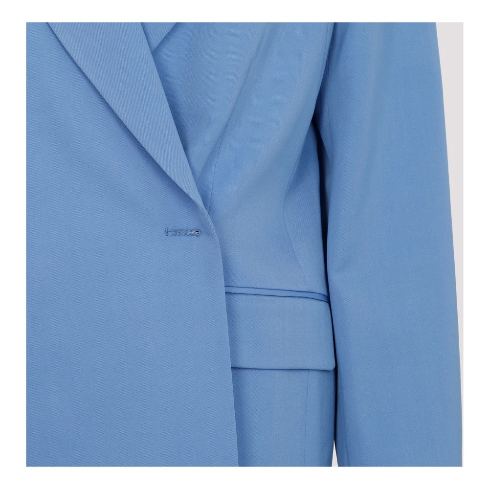 BLUE WOOL BENO JACKET - 3