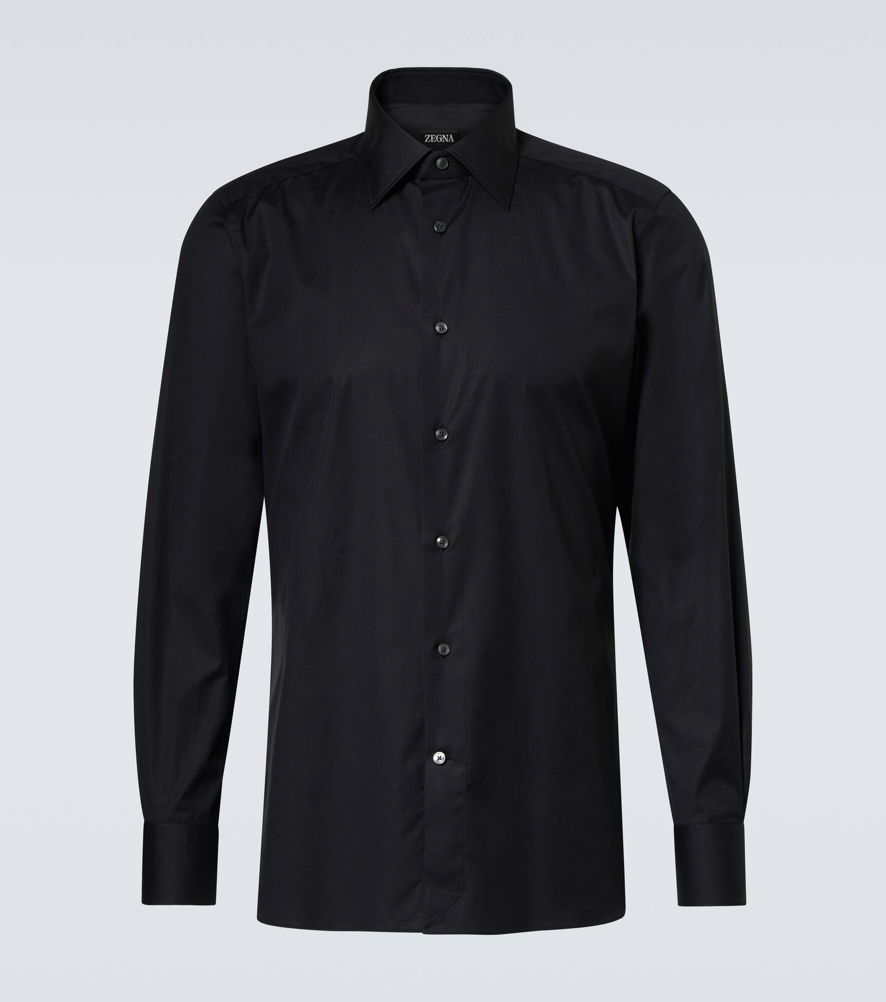 Cotton-blend shirt - 1