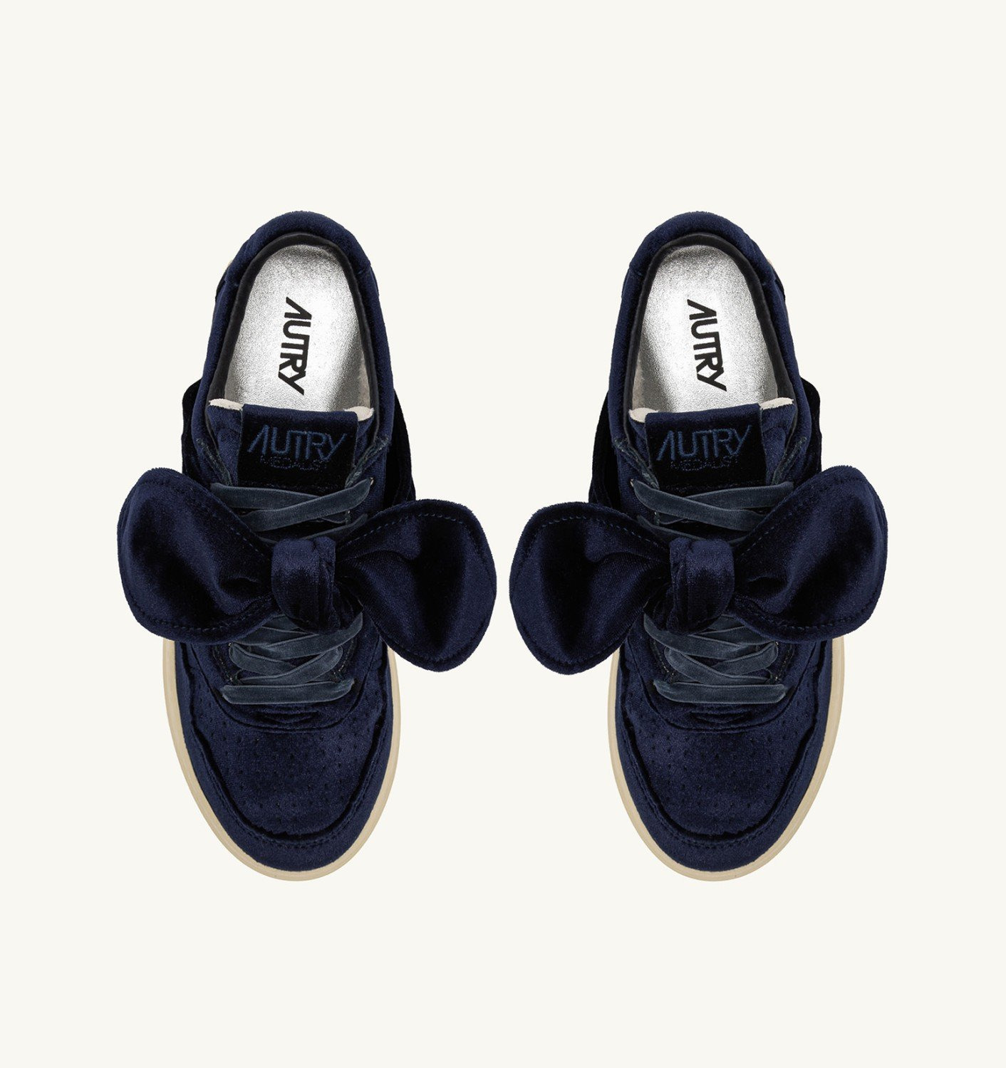 MEDALIST LOW BOW 'VELVET' SNEAKERS COLOR BLUE - 5