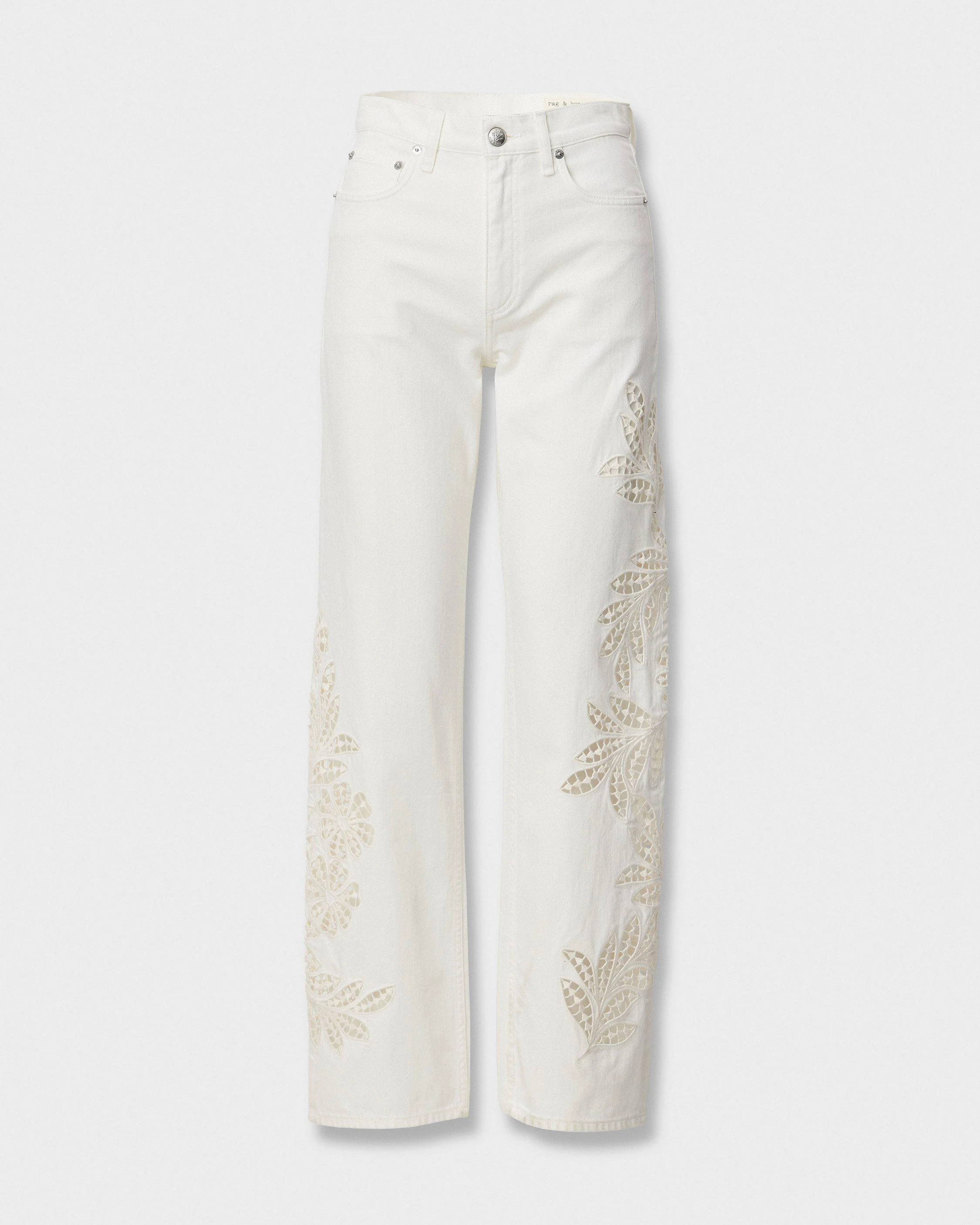 Shea Relaxed Straight Jean High-Rise in Lightweight Rigid Denim - 1