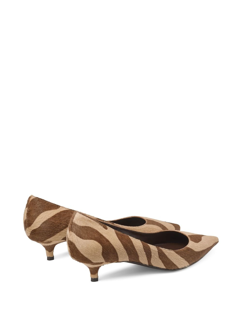 Amelia zebra-print pumps - 4