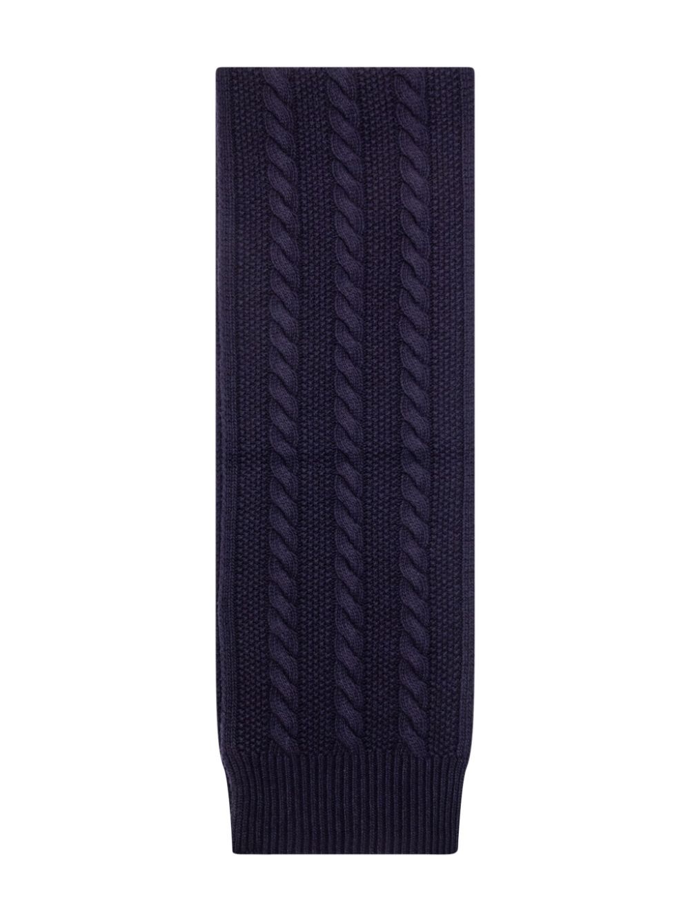tricot-knit scarf - 2