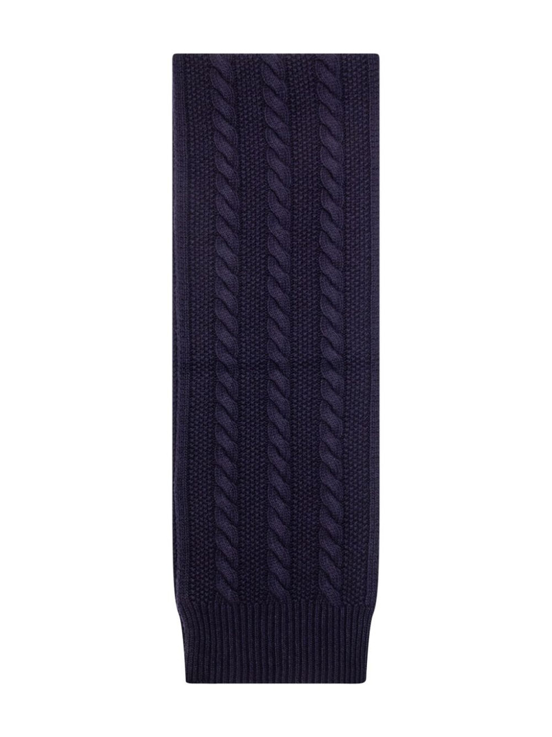 Moncler tricot-knit scarf outlook