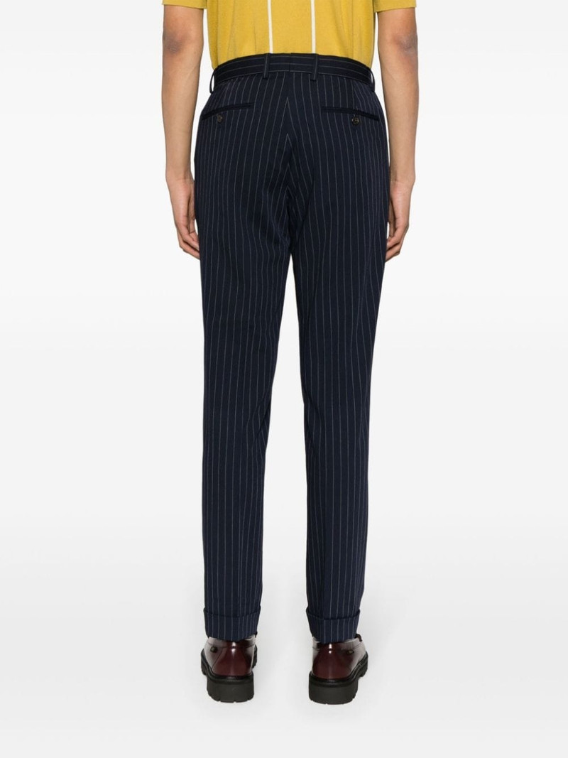 pinstripe slim-leg trousers 4
