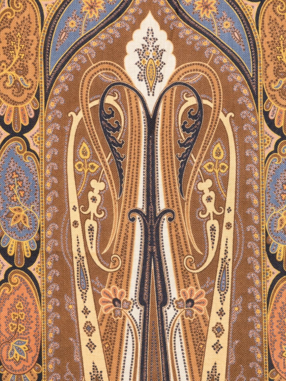 paisley-pattern scarf - 2