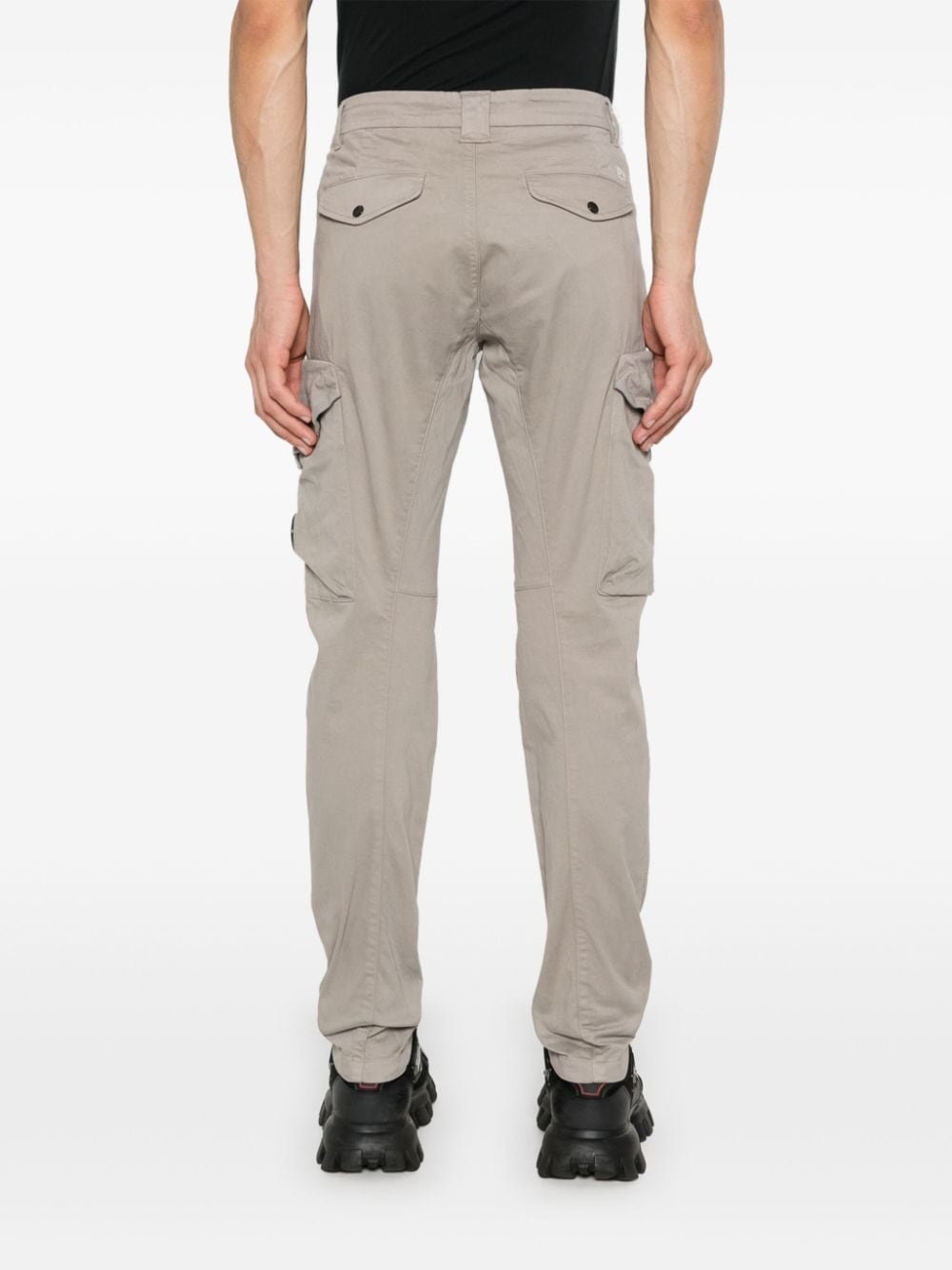 Lens-detailed trousers - 4