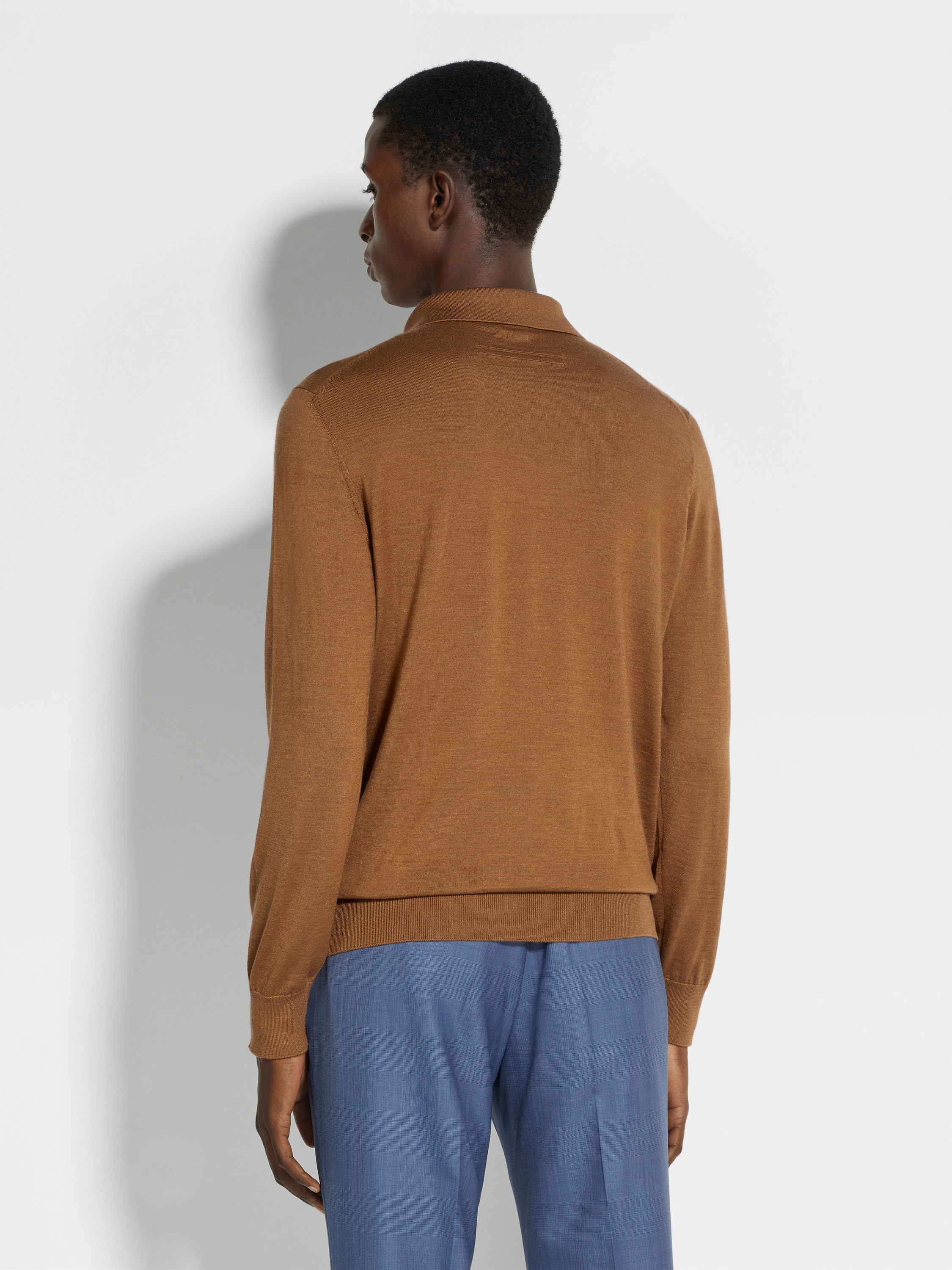 DARK FOLIAGE CASHSETA POLO SHIRT - 5