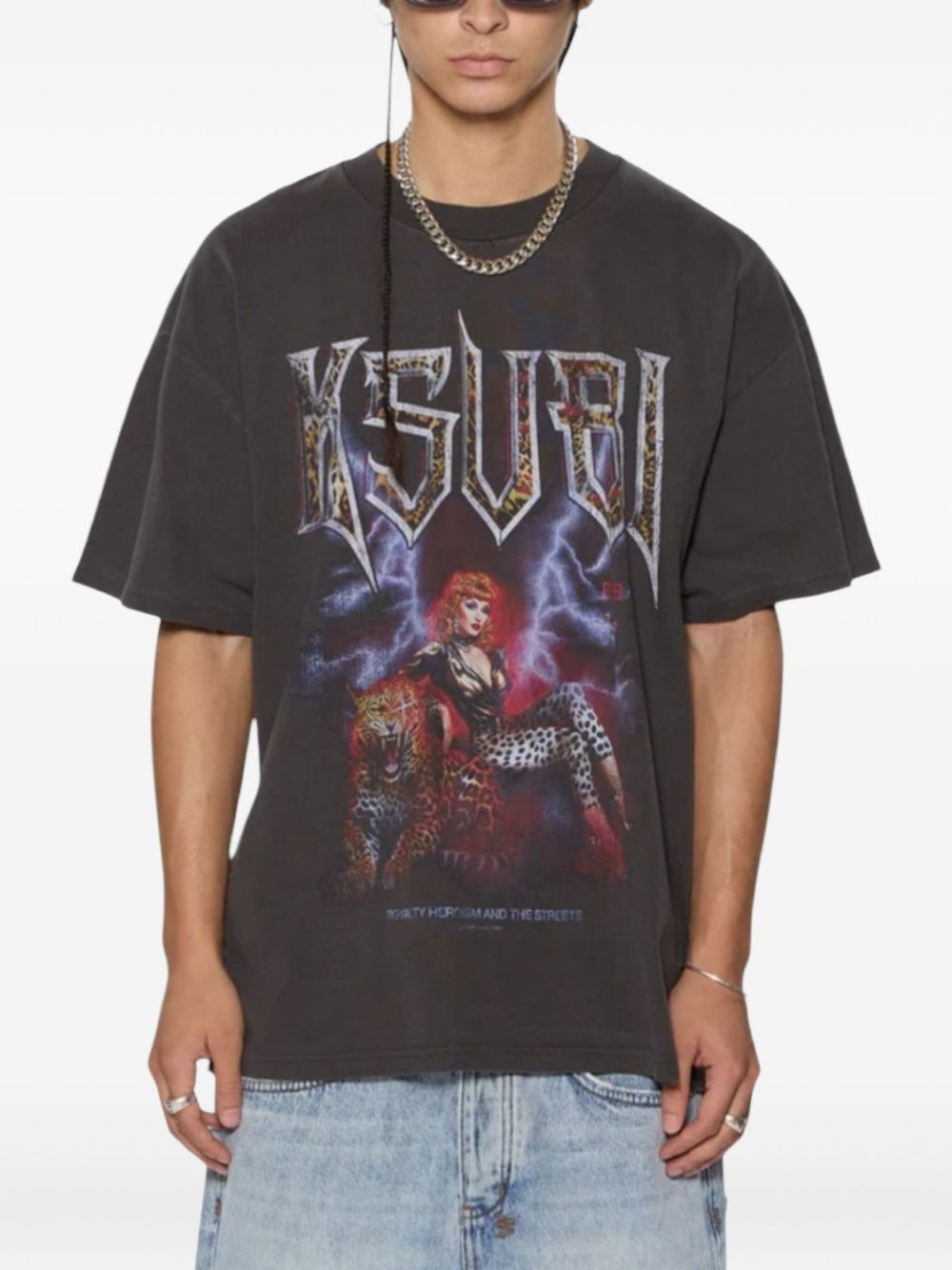 Kingdom Ekcess SS graphic-print crew-neck T-shirt - 2