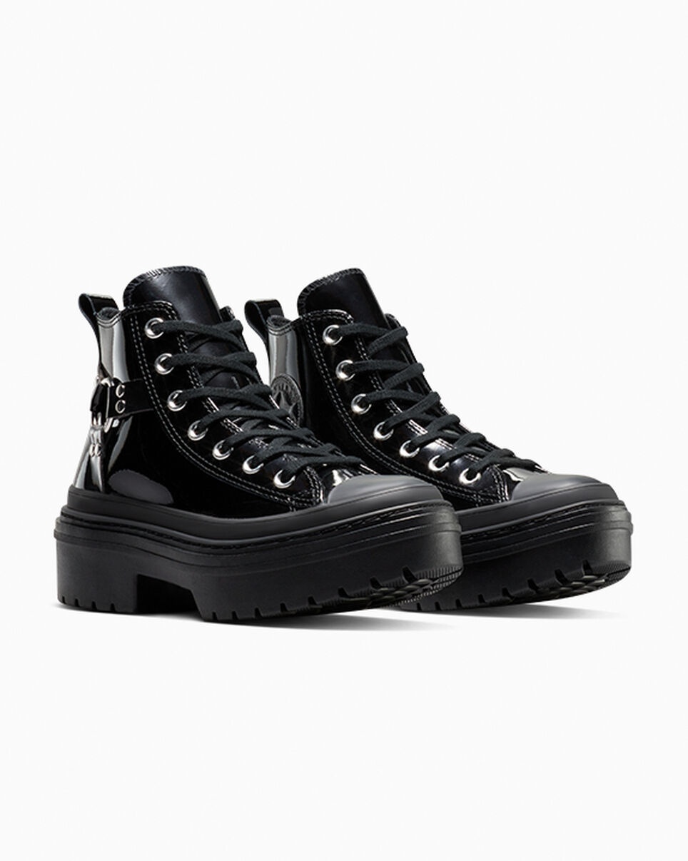 Chuck Taylor All Star Lugged Heel Platform Patent Leather - 4