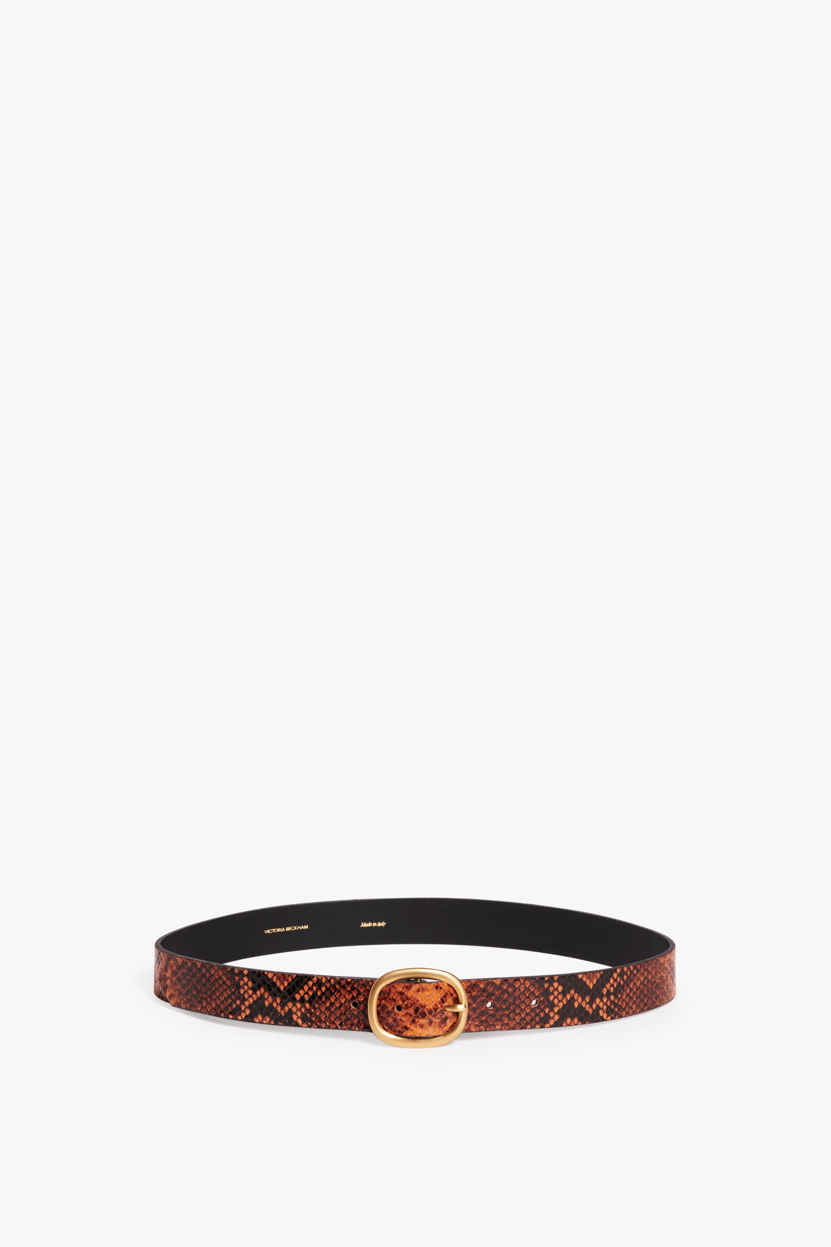 Classic Belt in Python Effect - 1