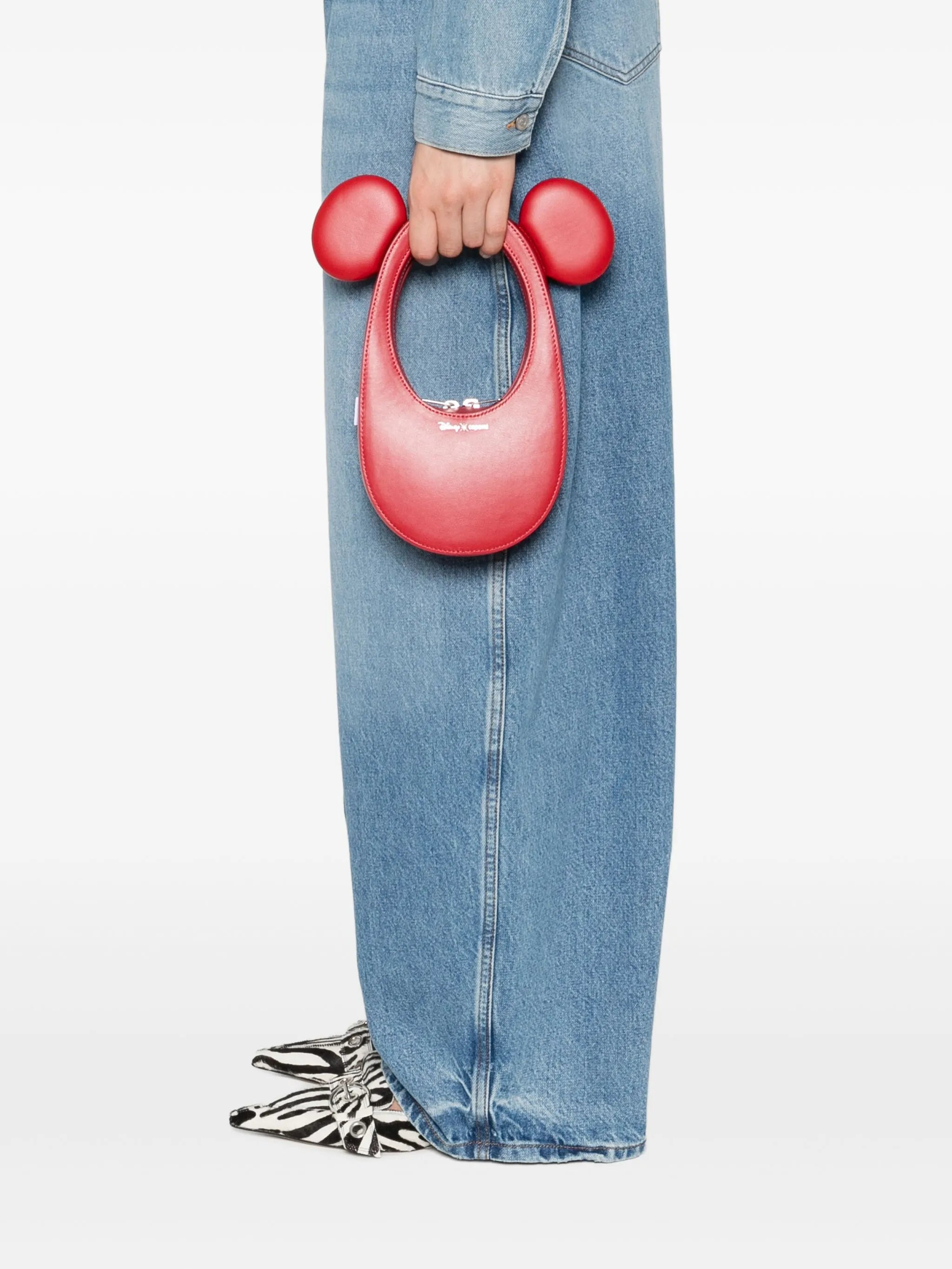 Coperni X Disney Swipe Leather Tote Bag - 3