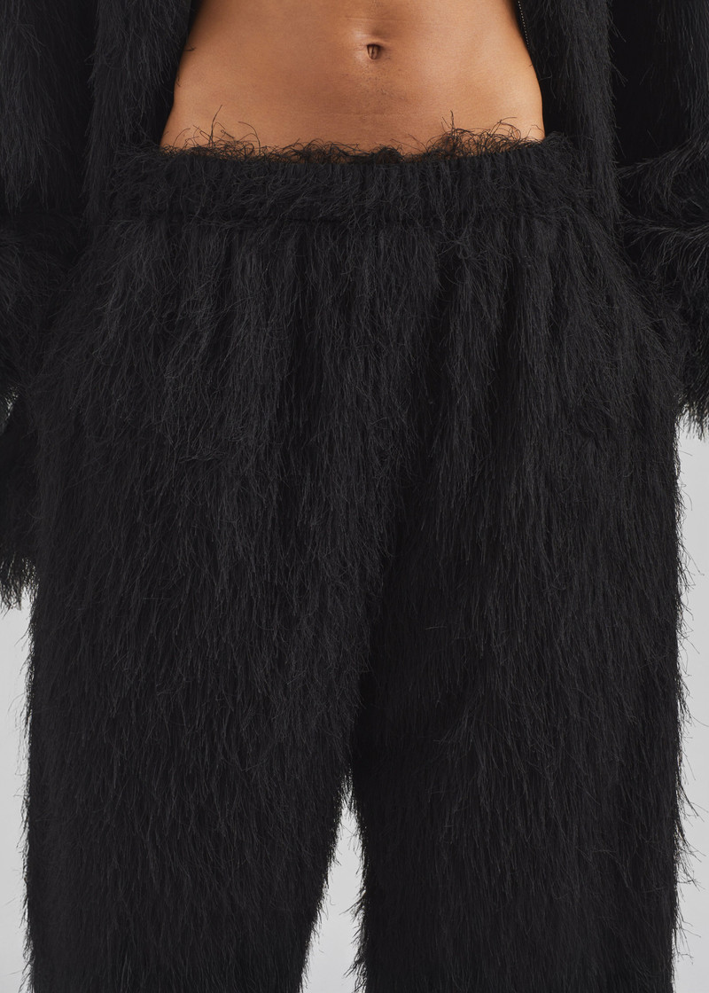 Baxter Fringed Track Pants - Black 3