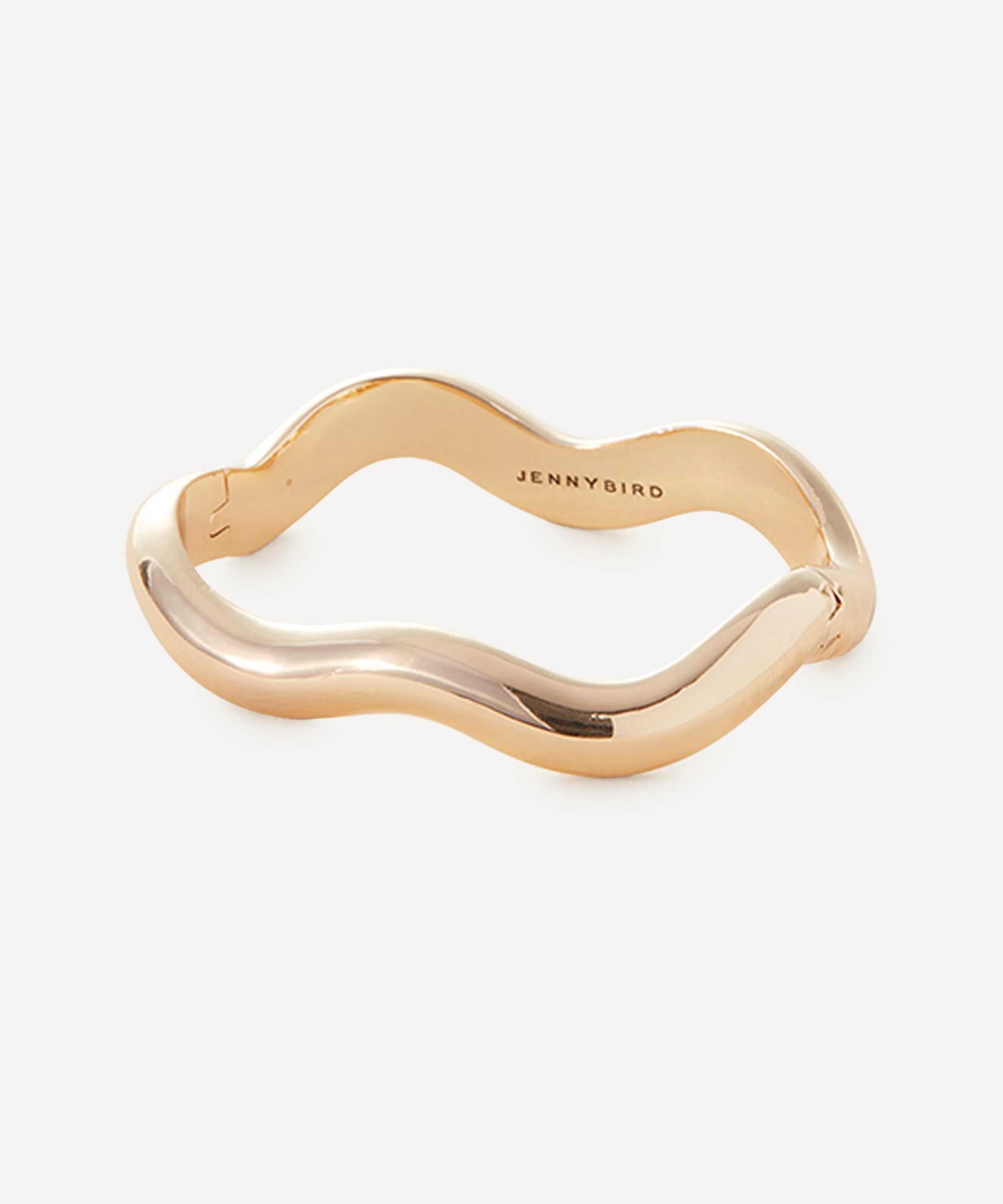 14ct Gold-Plated Ola Bangle Bracelet - 1