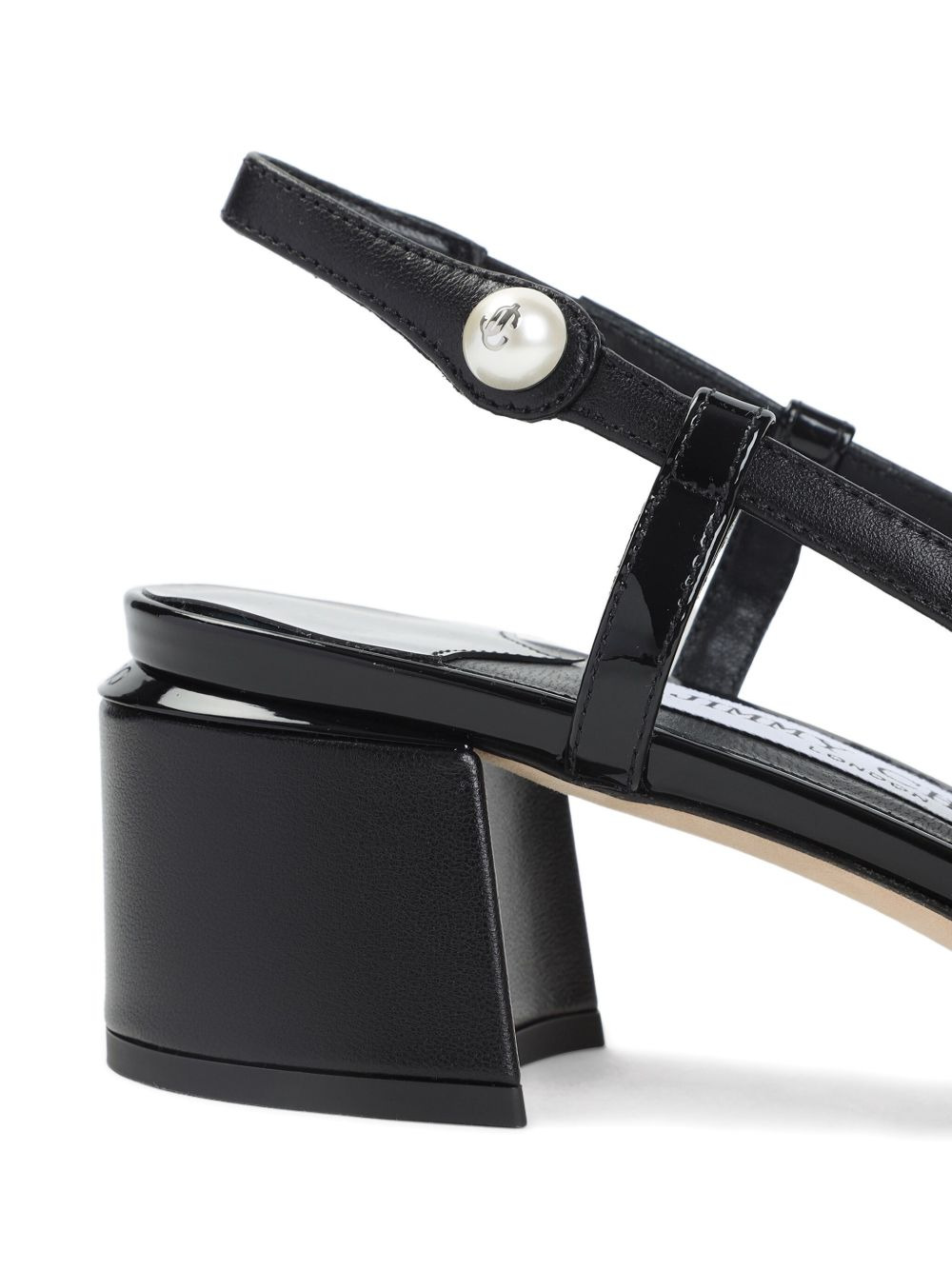 Jimmy Choo Women Elisa Patent Leather Slingback Pumps - 4