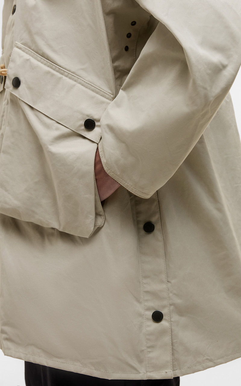 X KAPTAIN SUNSHINE BEDALE FIELD COAT CLAY - 8