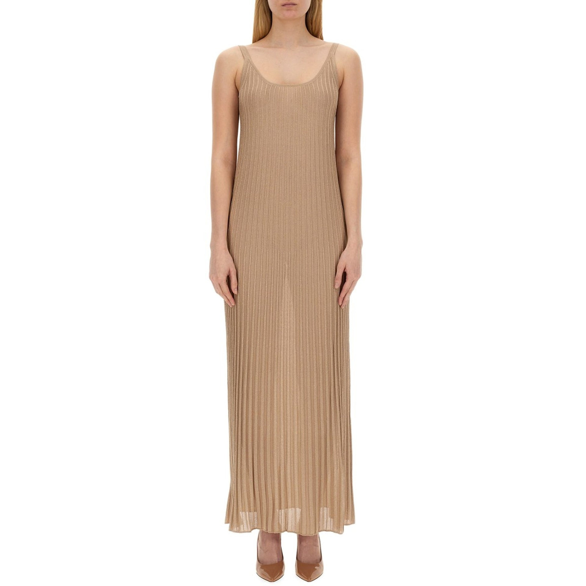 Max Mara Ritmo Lurex Long Dress Women - 2