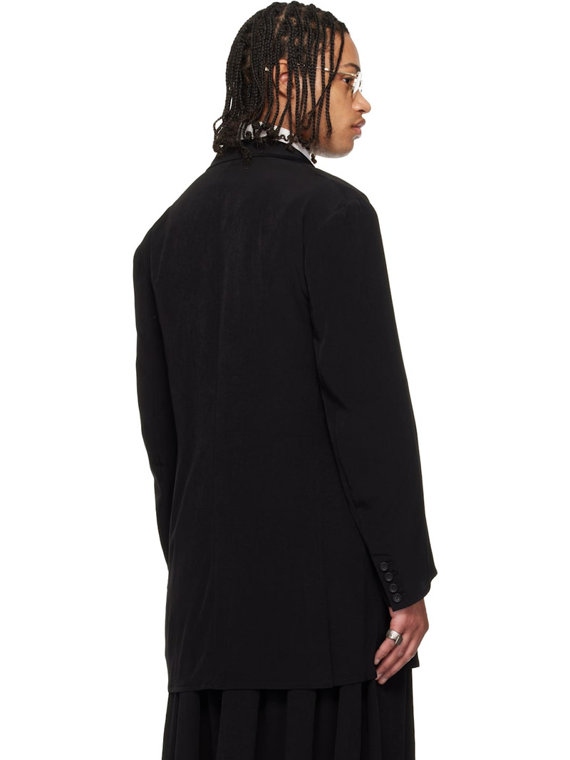 Black TA Tuxedo 2 Buttons Blazer 3