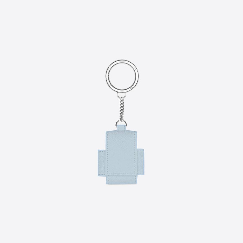 BALENCIAGA Men's Cash Earpods Holder  in Blue outlook