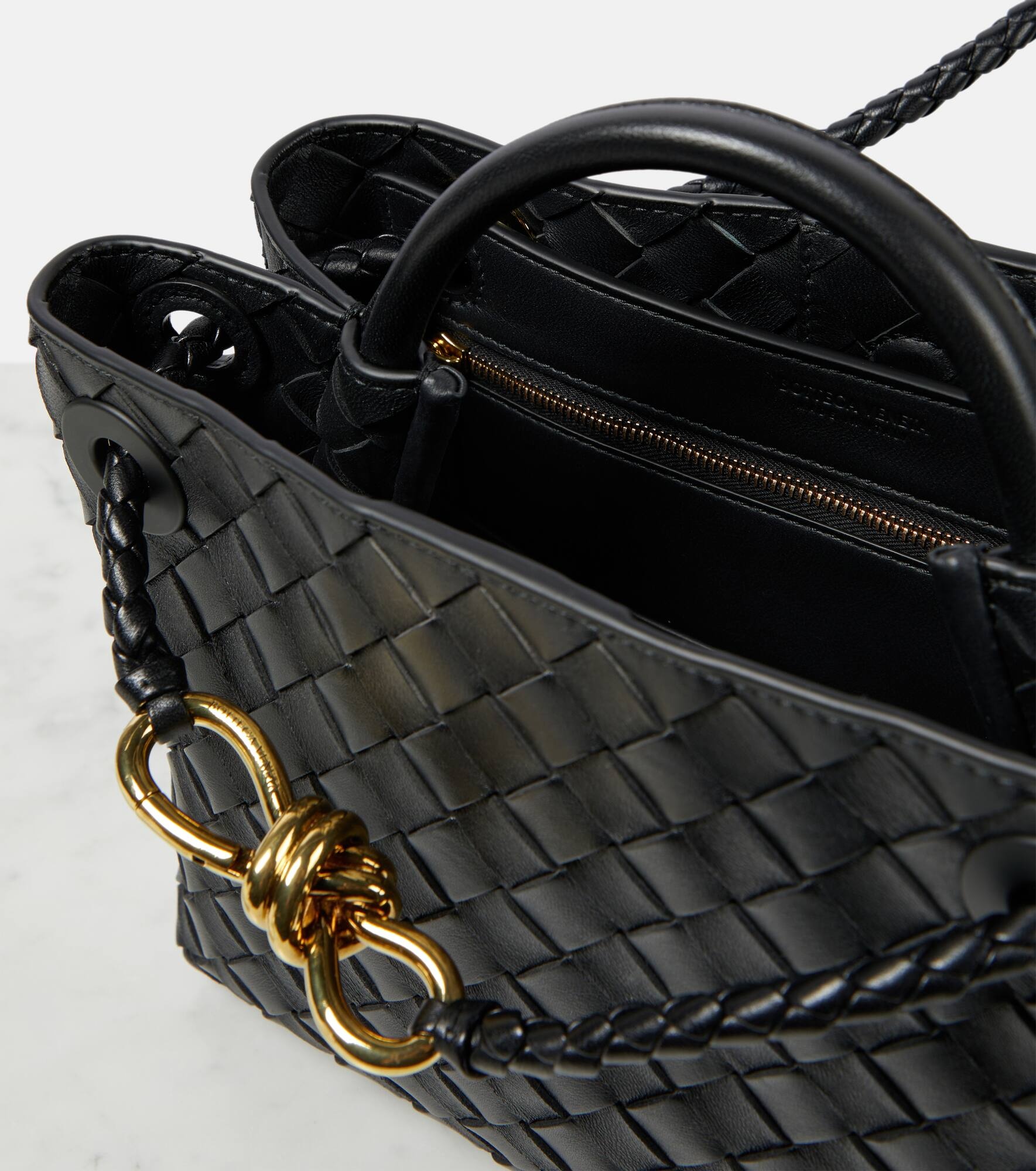 Andiamo Small leather tote bag - 3