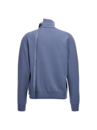 FENDI Maglione Collo Alto Sweater, Cardigans Light Blue outlook