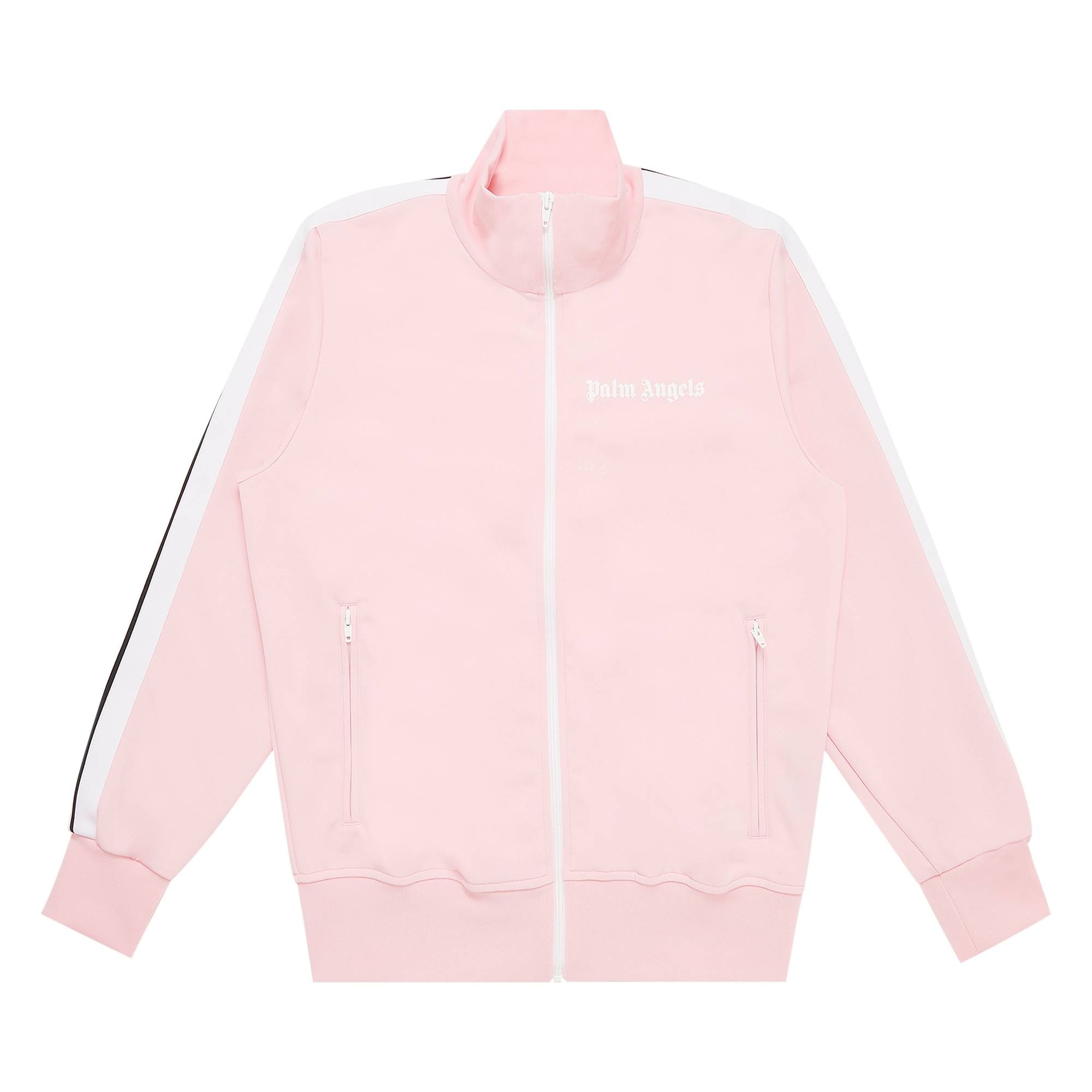 Palm Angels Classic Track Jacket 'Almond Blossom/White' - 1