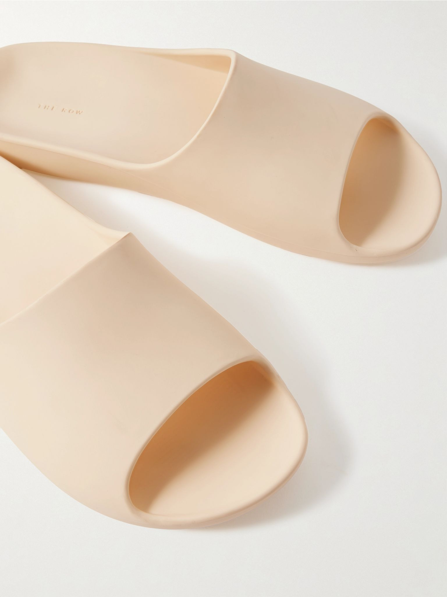 Ama rubber slides Cream - 4