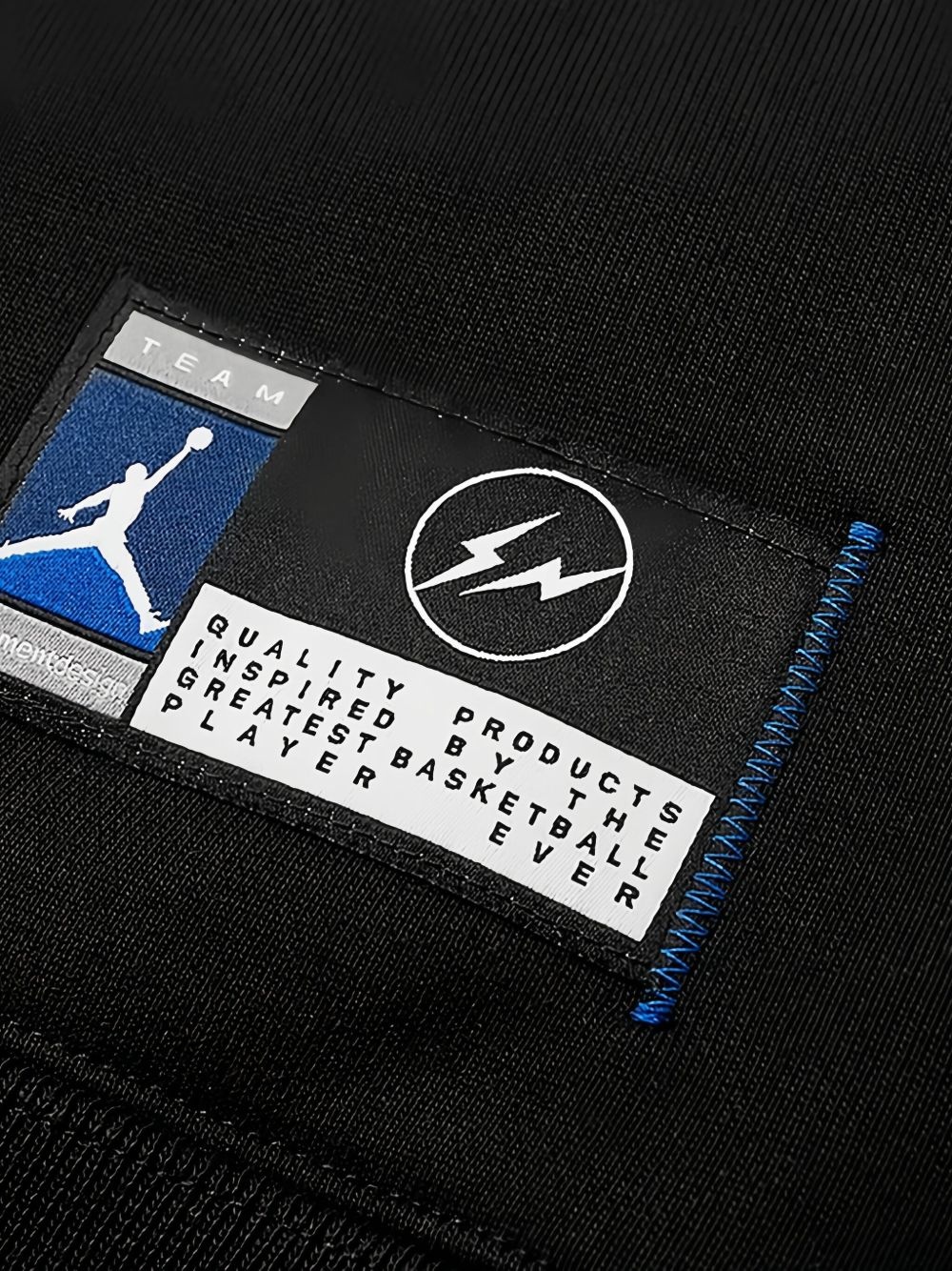 x Fragment jersey hoodie - 4