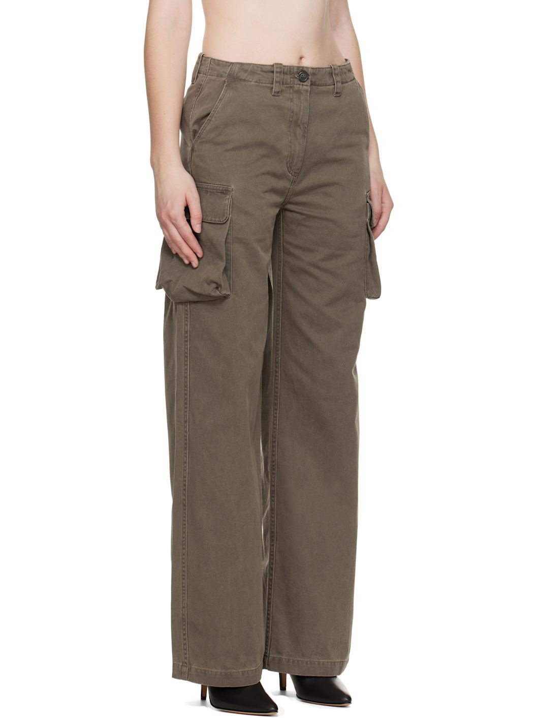 Khaki Peak Cargo Pants - 2